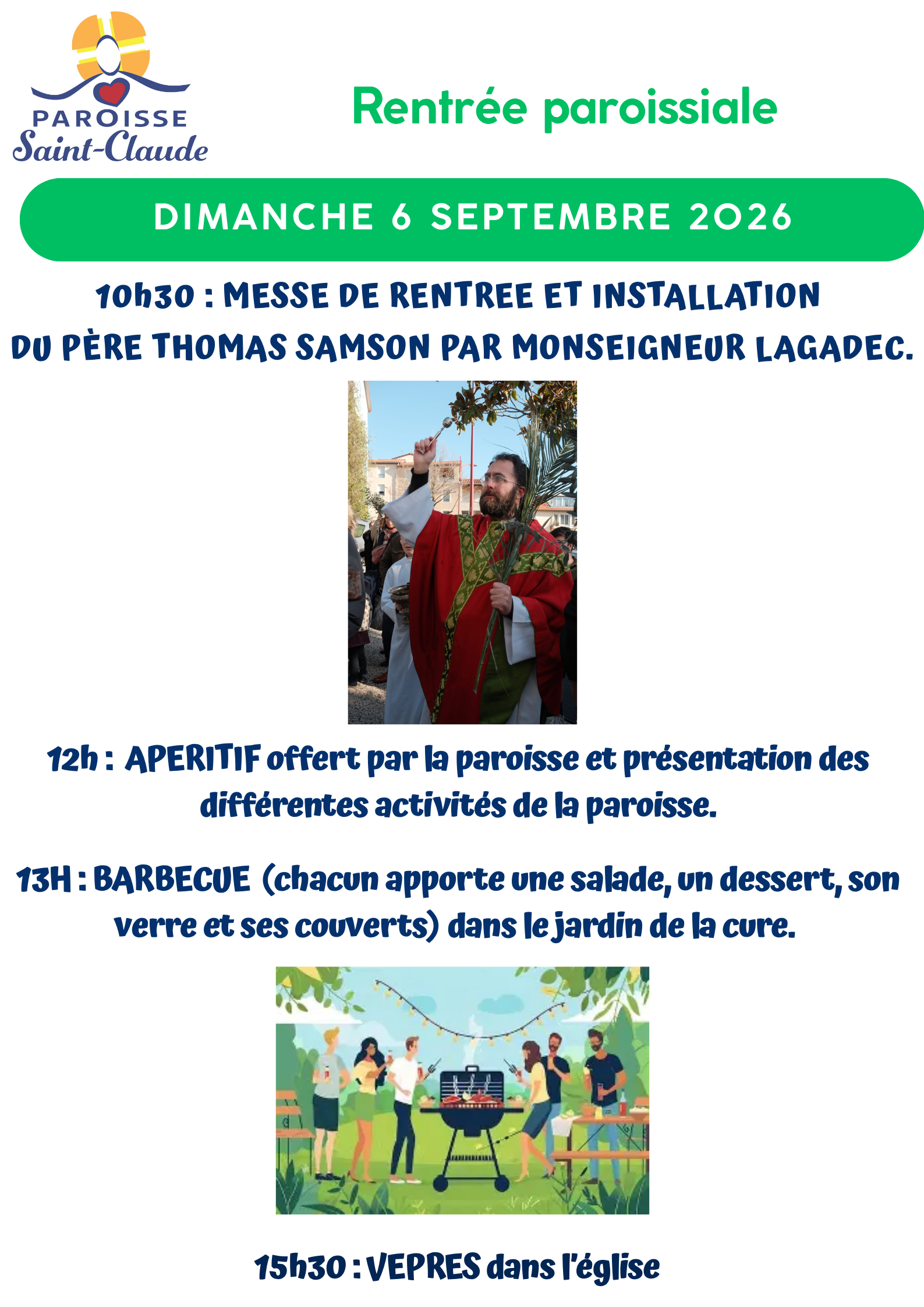 Rentrée paroissiale