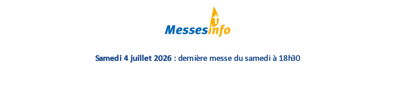 Messe du samedi soir