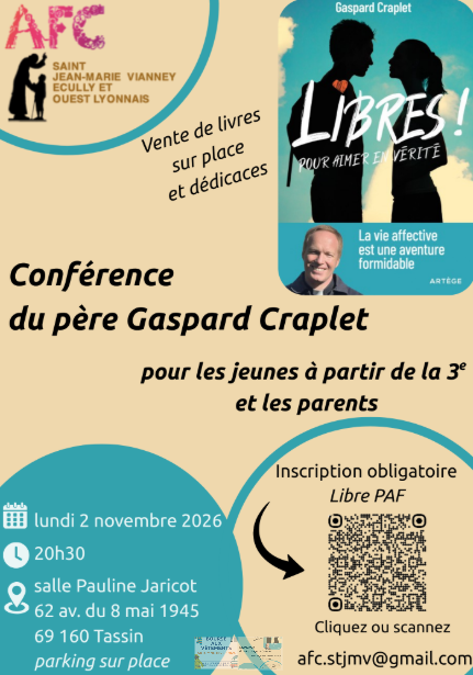 Conférence du père Gaspard Craplet
