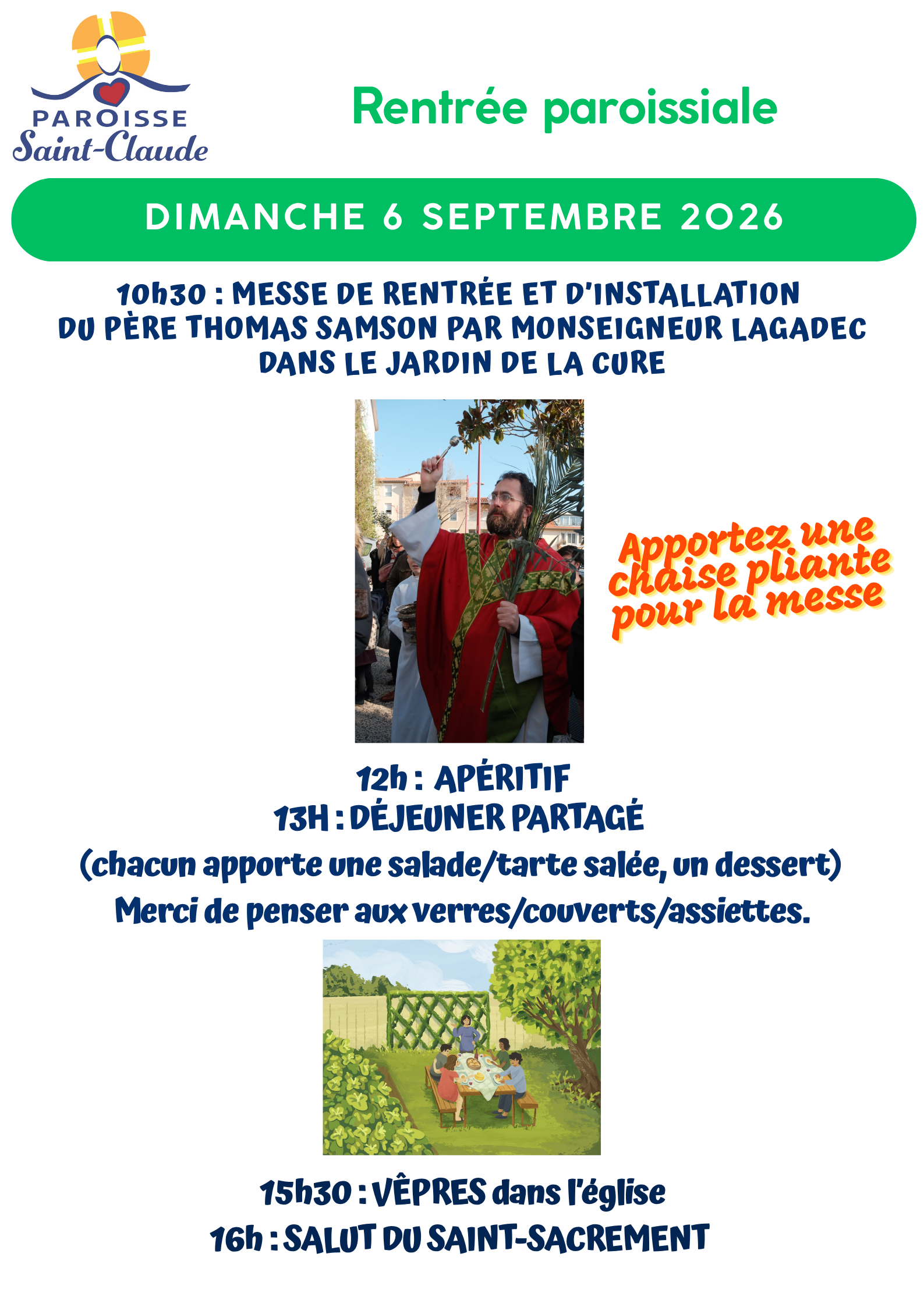 Rentrée paroissiale 2026