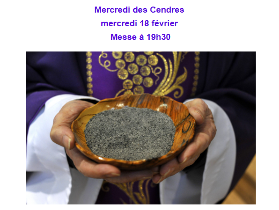 Mercredi des Cendres